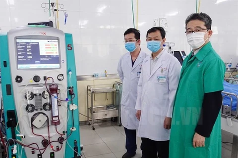 Японское агентство международного сотрудничества (JICA) 29 июля сообщило, что оно доставило первую партию медицинского оборудования для лечения COVID-19 в больницу Чорай в городе Хошимин. (Фото: hcmcpv.org.vn)