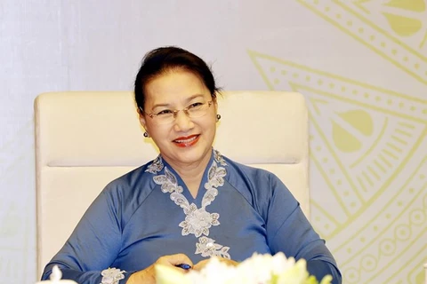 Председатель НС Нгуен Тхи Ким Нган (Фото: ВИА)
