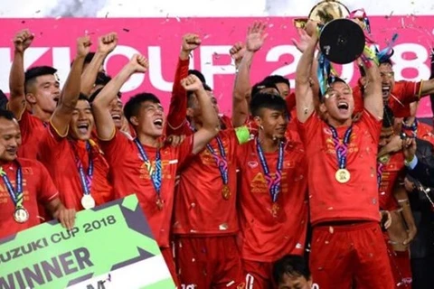 Вьетнам выиграл Кубок Suzuki Федерации футбола АСЕАН 2018 года (Фото: vietnamfinance.vn)