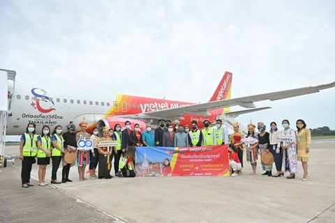 Thai Vietjet открыла свой 10-й внутренний маршрут в Таиланде. (Фото: Vietjet Air)
