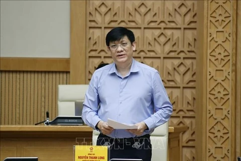 И.о. министра здравоохранения Нгуен Тхань Лонг. (Фото: ВИА)