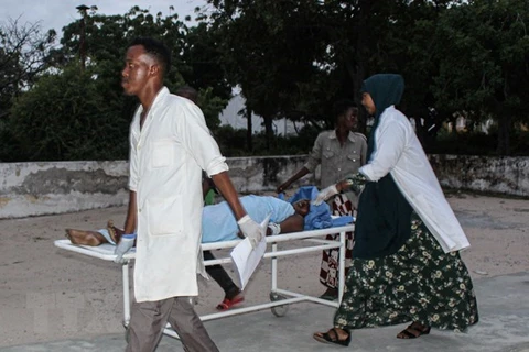 Место нападения в Могадишо (Фото: AFP/ВИА)
