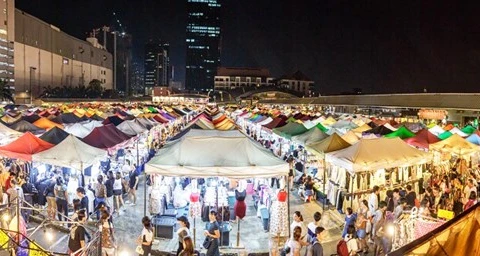 Ночной рынок в Халонге (Фото: Интернет)