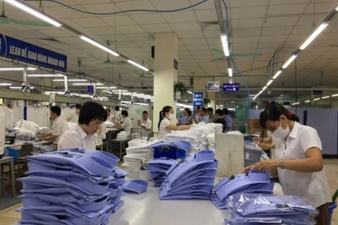 Министерство промышленности и торговли прогнозирует, что стоимость экспорта швейно-текстильных изделий Вьетнама в этом году достигнет 33,6-36 млрд. долл. США. (Фото: haiquanonline.vn) 