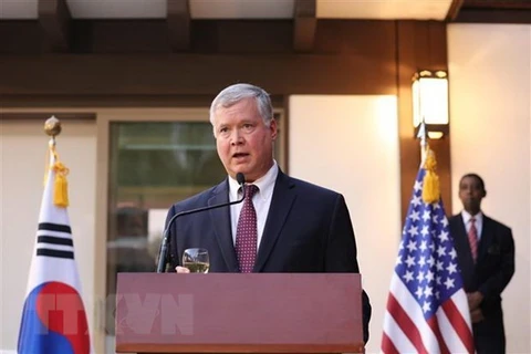 Заместитель госсекретаря США Стивен Э. Биган (Фото: Yonhap)