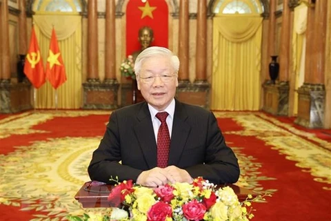 Генеральный секретарь Центрального комитета Коммунистической партии, президент СРВ Нгуен Фу Чонг. (Фото: ВИА)