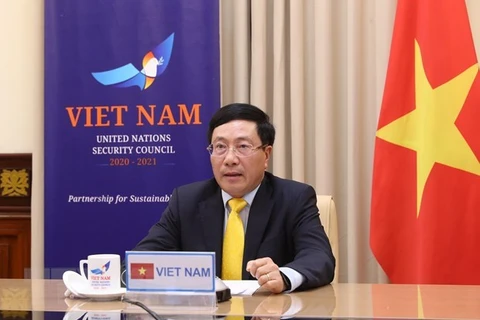 Заместитель премьер-министра, министр иностранных дел Фам Бинь Минь/ (Фото: ВИА)