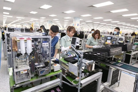 Завод смартфонов компании Samsung Electronics Vietnam (Фото: ВИА)