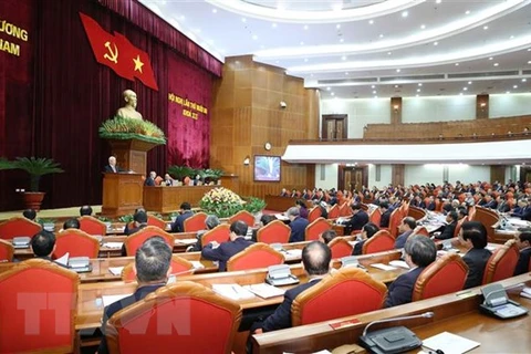 Вид на 13-й пленум ЦК КПВ (Фото: ВИА)