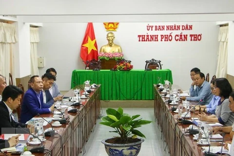 Вице-председатель VWU До Тхи Тху Тхао выступает на мероприятии (Фото: http://hoilhpn.org.vn/)