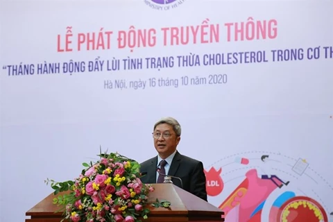 Заместитель министра здравоохранения Нгуен Чыонг Шон на мероприятии (Фото: ВИА)