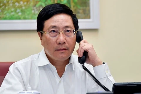 Заместитель премьер-министра, министр иностранных дел Фам Бинь Минь (Источник: ВИА)