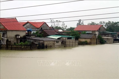 С конца сентября 235 человек в центральном регионе числятся погибшими или пропавшими без вести в результате штормов и наводнений, которые также привели к экономическим потерям в размере около 17 трлн. донгов. (Фото: ВИА)
