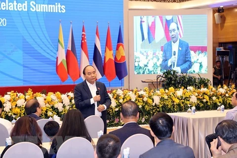 Премьер-министр Нгуен Суан Фук председательствует на 37-м саммите и конференциях АСЕАН на высоком уровне. (Фото: ВИА)