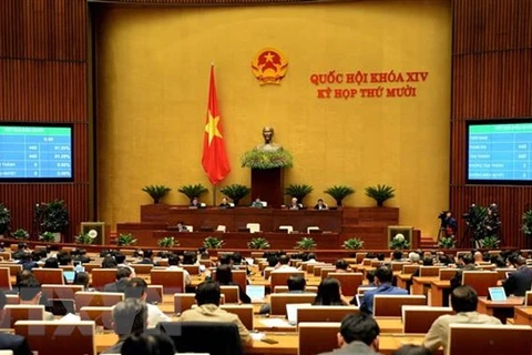 Национальное собрание 14-го созыва 17 ноября проводит свой последний рабочий день 10-го заседания. (Фото: ВИА)