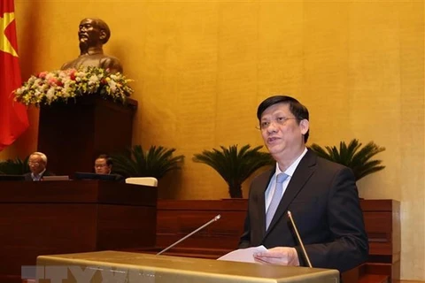 Министр здравоохранения Нгуен Тхань Лонг (Фото: ВИА)