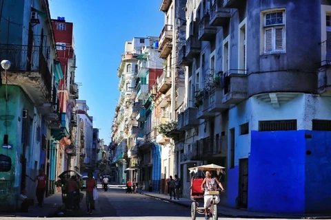 Улица в Гаване. (Фото: Нгуен Виет Тхань)