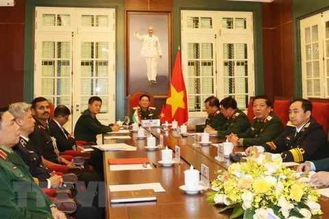 Вьетнамская делегация на мероприятии (Фото: ВИА)