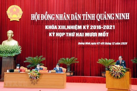21-я сессия Народного совета провинции Куангнинь (Источник: ВИА)