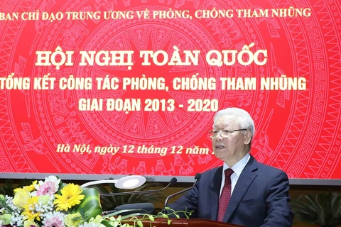 Генеральный секретарь ЦК КПВ, президент страны Нгуен Фу Чонг (Источник: ВИА)