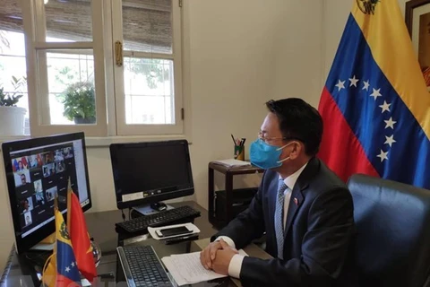 Посол Вьетнама Ле Вьет Зуйен. (Фото: Посольство Вьетнама в Венесуэле) 