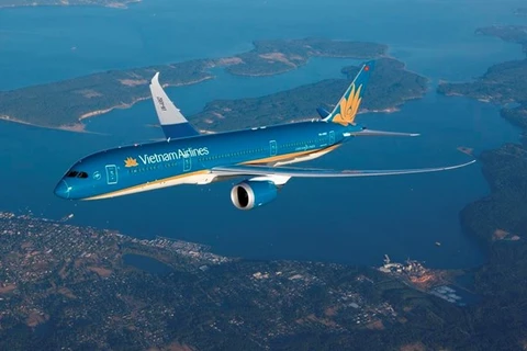 Национальный авиаперевозчик Vietnam Airlines с 10 января увеличит количество мест премиум эконом-класса на на рейсах Ханой - Хошимин, сообщил представитель авиакомпании. (Фото: ВИА)