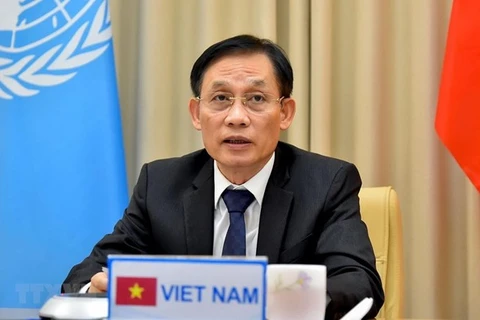 Заместитель министра иностранных дел Ле Хоаи Чунг (Фото: ВИА) 