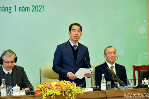 Заместитель министра иностранных дел То Ань Зунг выступает на семинаре (Фото: Baoquocte) 