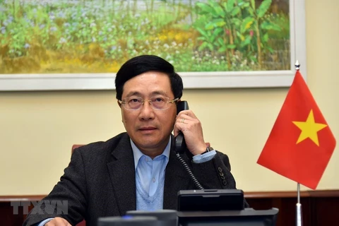 Заместитель премьер-министра, министр иностранных дел Фам Бинь Минь (Источник: BИA)