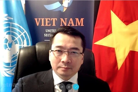 Посол Фам Хай Ань, Временный поверенный в делах во вьетнамской миссии при ООН (Фото: ВИА)