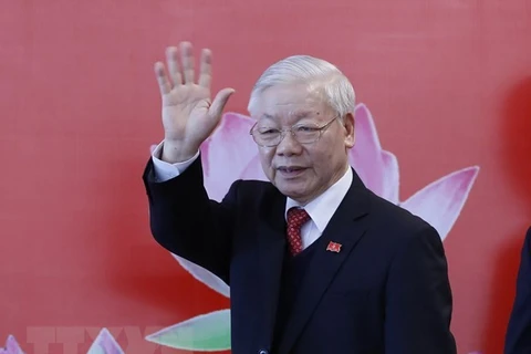 Генеральный секретарь ЦК КПВ, президент СРВ Нгуен Фу Чонг (Фото: ВИА)