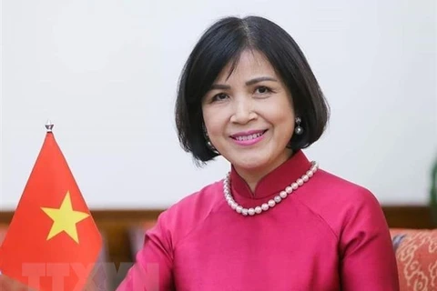 Посол Ле Тхи Туйет Май, глава Постоянного представительства Вьетнама при ООН, ВТО и других международных организациях (Фото: ВИА)