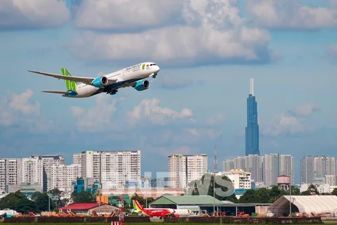 Самолет авиакомпании Bamboo Airways. (Фото: ВИА)