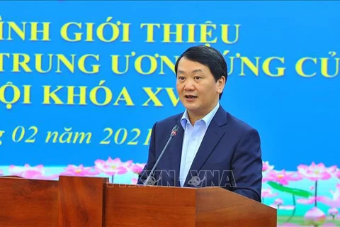 Заместитель председателя, генеральный секретарь ЦК Отечественного фронта Вьетнама (ОФВ) Хау А Лень. (Фото: ВИА)