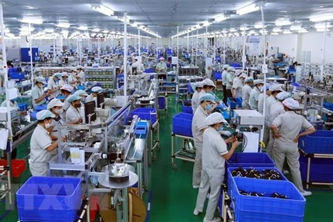 Индекс промышленного производства (ИПП) Ханоя в январе-феврале вырос на 7,5% в годовом исчислении. (Фото: ВИА)