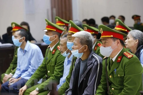 Подсудимые на апелляционном суде 9 марта. (Фото: ВИА)