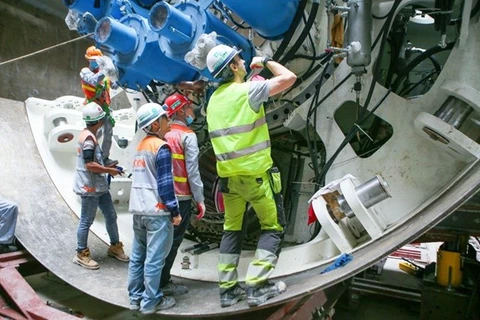 Собраны и испытаны туннельно-проходческие машины (ТБМ) для выполнения земляных работ (Фото: ВИА)