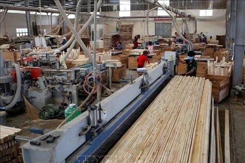 Несмотря на распространение COVID-19, Вьетнам заработал 13,17 млрд. долл. США от экспорта древесины в 2020 году, что на 16,4% больше, чем в прошлом году. (Фото: ВИА)