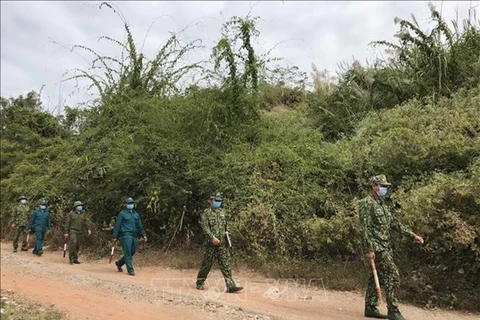 Вьетнам усиливает наблюдение вдоль своих границ, чтобы предотвратить незаконный въезд и выезд. (Фото: ВИА)