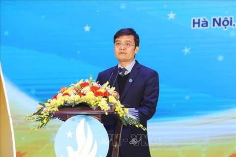 Постоянный секретарь ЦК КСМХ и президент Ассоциации вьетнамских студентов Буй Куанг Хай. (Фото: ВИА)