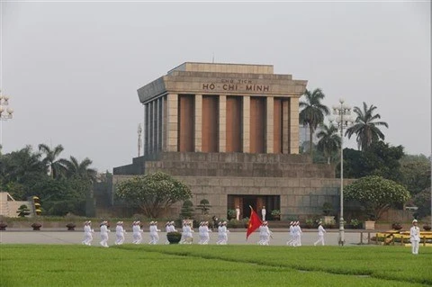 Мавзолей Хо Ши Мина в столице Ханой. (Фото: ВИА)