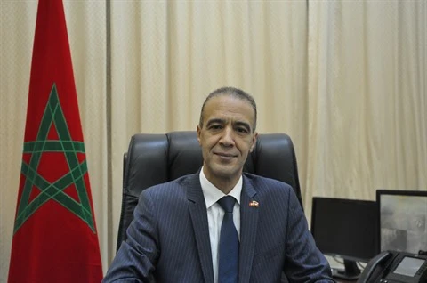 Чрезвычайный и Полномочный Посол Королевства Марокко во Вьетнаме Джамале Чуаиби. (Фото: ВИА)