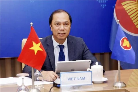 Заместитель министра иностранных дел, глава SОМ Вьетнама в АСЕАН Нгуен Куок Зунг (Фото: ВИA)