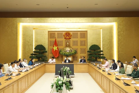 Заседание вел заместитель премьер-министра Ву Дык Дам. (Фото: Ван Зиеп/ВИА)