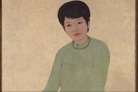 Картина «Портрет мадемуазель Фыонг» (Фото: www.sggp.org.vn) 