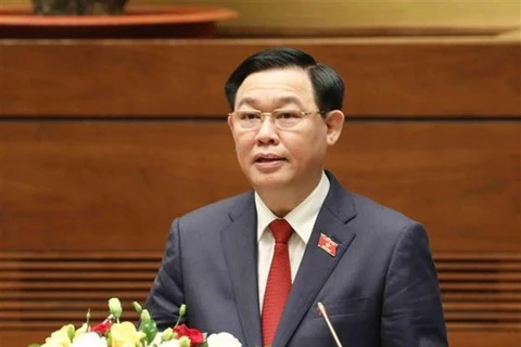 Председатель НС Выонг Динь Хюэ (Фото: ВИA)