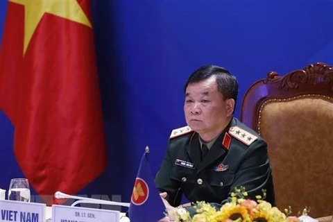 Заместитель министра национальной обороны Вьетнама, генерал-полковник Хоанг Суан Чиен. (Фото: ВИА)