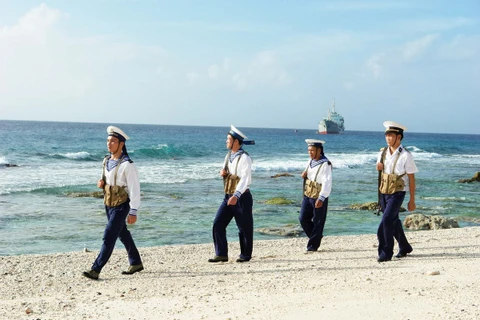 Солдаты Чыонгша регулярно повышают боевую готовность, патрулируя и охраняя суверенитет над морем и островами страны. (Фото: ВИА)