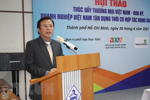 Директор ITPC Нгуен Хыу Тин выступает на мероприятии (Фото: ВИА) 