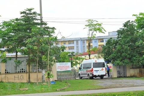 Национальная больница тропических болезней в районе Ханоя Донгань. (Фото: ВИА)